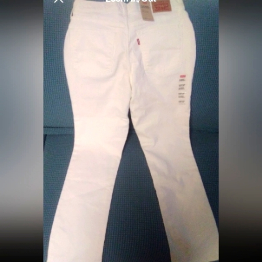 BEST SELLER  Levi 501 Women's White Classic Straight L29-W30